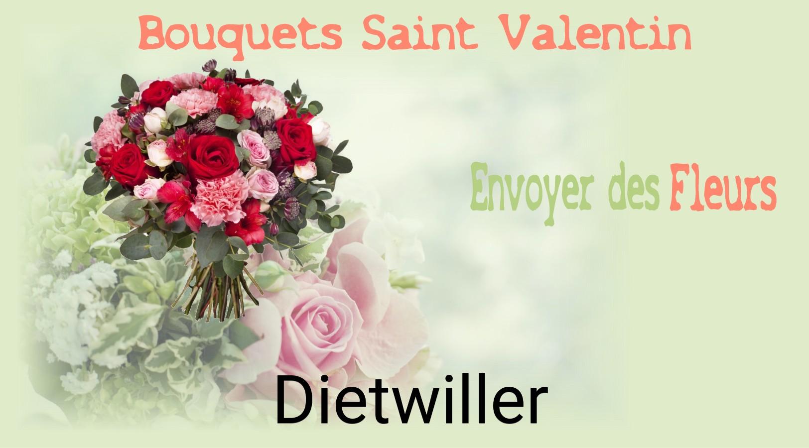 Roses de Saint-Valentin livrées à Dietwiller